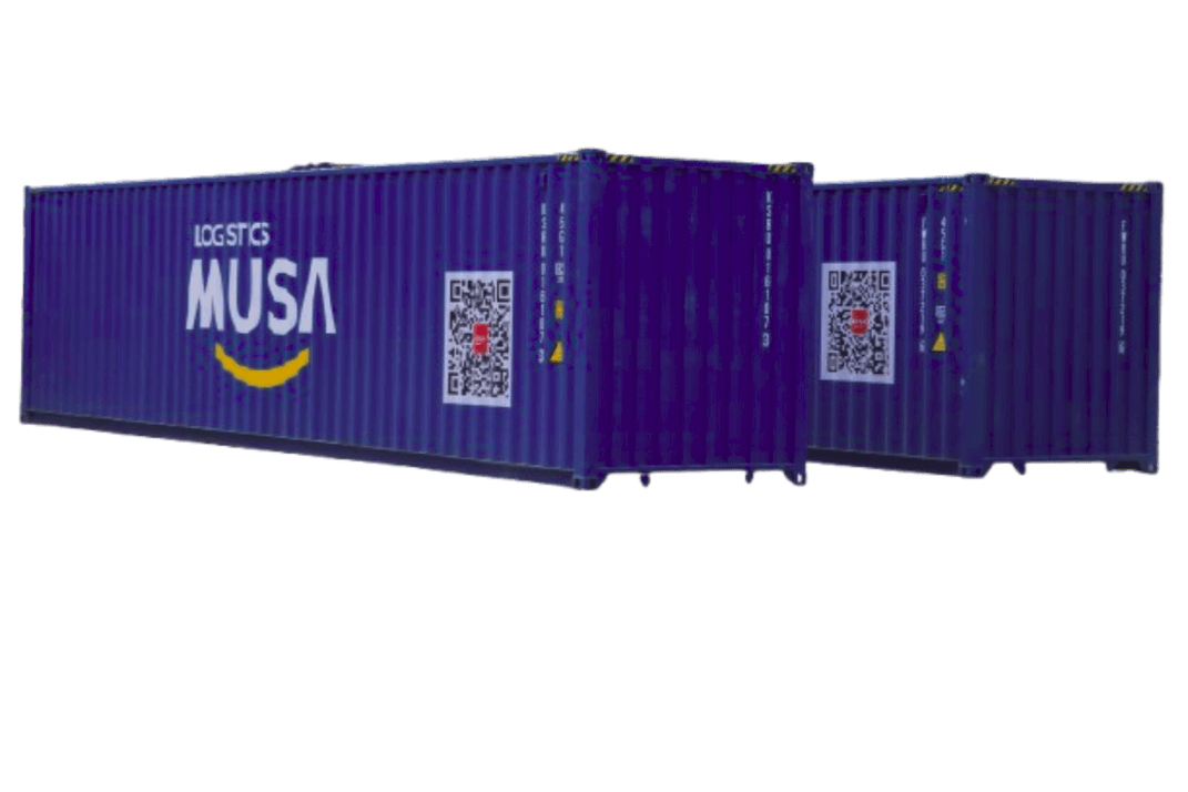 Musa Logistics shipping containers
